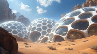 Yuma Domes:Desert's scorched expanse