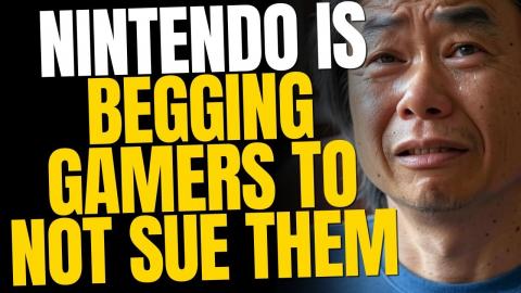 Nintendo is Begging Gamers To Not Sue Them — They're Clearly Scared