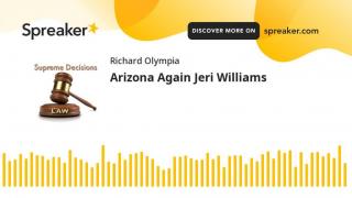 Arizona Again Jeri Williams (made with Spreaker)