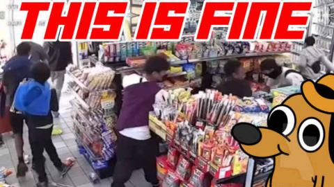 LAPD Tells Gas Station They Won't Respond to Mass Looting