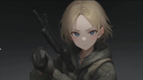 My AI Harem Pics of the Day Episode 58 A Blond Soldier Girl, The Wolf and the 7 Goats, Red Riding Hood, and A Dragon Girl