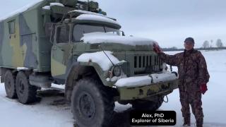 Cold start - Warming Up My ZIL 131 the Siberian Way