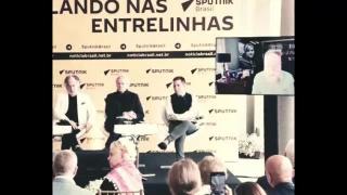 Dugin, Greenwald e Pepe Escobar comemoram 10 anos do BRICS no Sputnik (Cristian Derosa)