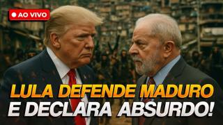 Lula defende Maduro e acusa Trump de usar crime como pretexto de guerra (23/08/2025 - PH Vox)