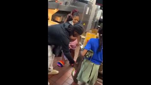 Falling asleep on the job - Niggers help themselves
