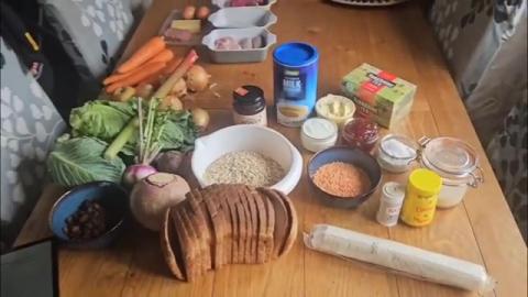 Eating Like It's 1940 - WW2 Diet Challenge - This is pretty fucking good actually. We have become so brainwashed with convenience.