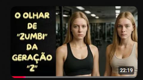 O OLHAR DE ZUMBI DA GERAÇÃO Z!