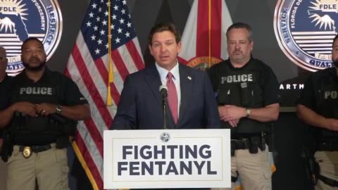 Governor DeSantis Highlights Results of the Safe Program to Fight Fentanyl