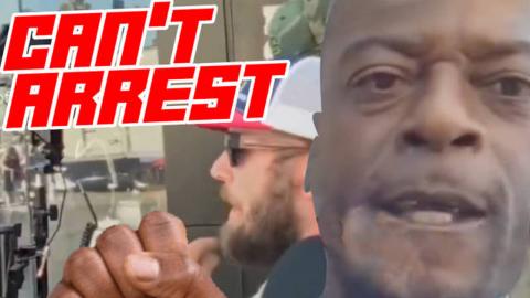 LA Cops Won't Arrest Lunatic Assaulting People b/c It's a Misdemeanor