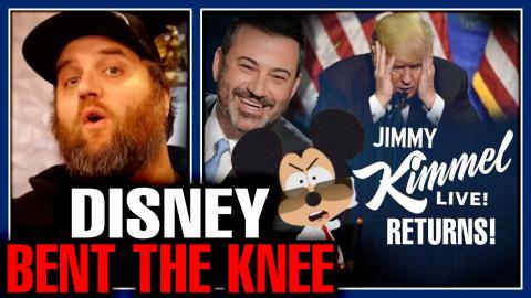 Jimmy Kimmel BACK ON AIR As Disney Folds & Agrees With Horrible Things He Said About Charlie Kirk!