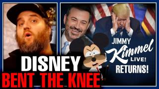 Jimmy Kimmel BACK ON AIR As Disney Folds & Agrees With Horrible Things He Said About Charlie Kirk!