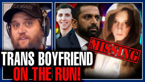 Charlie Kirk Assassin's Trans Boyfriend ON THE RUN! Abandons Car & Home!