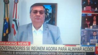 O comunista Flávio Dino fala sobre o uso de cloroquina pela rede estadual de saúde no Maranhão