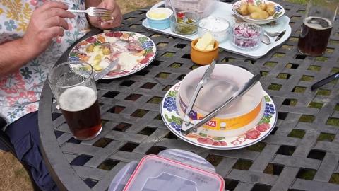 Kultured Man eats Surströmming - Sweden's Fermented Fish - Properly - As Kultured Men Do.
