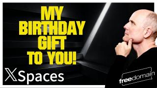 MY BIRTHDAY GIFT TO YOU!