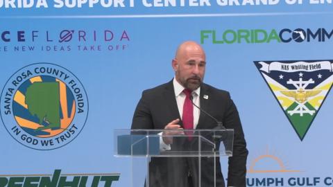 Governor DeSantis Announces Opening of Leonardo Helicopters’ New Facility in Milton