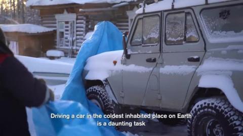 How We Drive a Car at −71°C (−95°F) Yakutia, Siberia