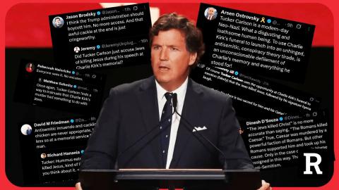 They Lied About Tucker Carlson: Watch the Speech They Don’t Want You to See! | Redacted News