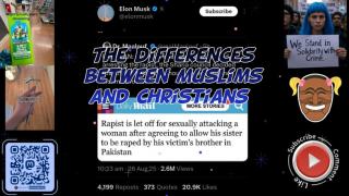 The difference between Muslims and Christians