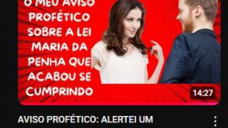 AVISO PROFÉTICO: ALERTEI UM CONHECIDO SOBRE O PERIGO DA LMP!