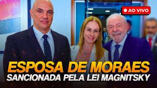 EUA sanciona esposa de Alexandre de Moraes pela Lei Magnitsky (22/09/2025 - PH Vox)