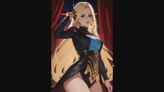 My AI Harem Pics of the Day Episode 83 Darth Zannah, Red Riding Hood, and A Pregnant Elf