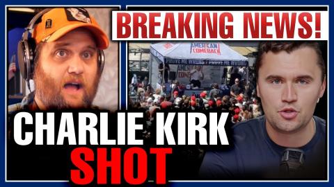 Charlie Kirk SHOT While Hosting TPUSA Event! Man In Custody