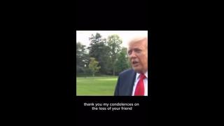 Trump's response to Charlie Kirk's death