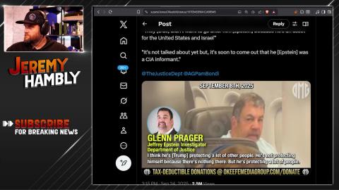 Jeffrey Epstein Just CONFIRMED CIA & Israeli Asset & Bill Clinton Implicated In Bombshell New Report