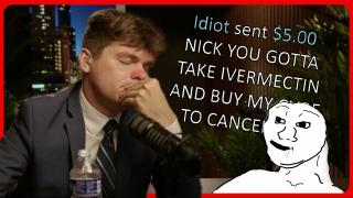 I have to read superchats WHILE I’M SICK???