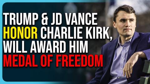 Trump & JD Vance Honor Charlie Kirk, Will Award Him Medal of Freedom