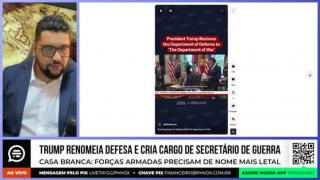 Trump faz mudança no coração militar dos EUA — o que vem agora? (05/09/2025 - PH Vox)