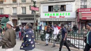 France ran over by niggers - wtf Globalist shit hole