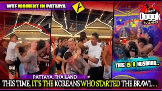 ● THIS TIME.. IT'S THE KOREANS WHO STARTED THE BRAWL.. (PATTAYA, THAILAND) >> BRUTAL FIGHT !! MUST SEE !! ^^
