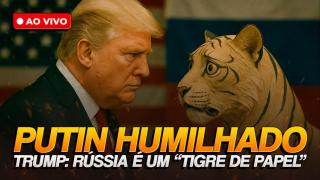 Trump humilha Moscou: Rússia é “tigre de papel” após ofensiva da Ucrânia (24/09/2025 - PH Vox)