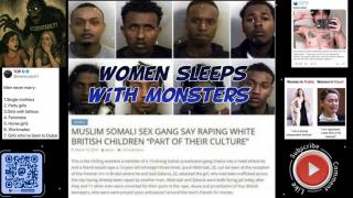 Women sleeps with monsters