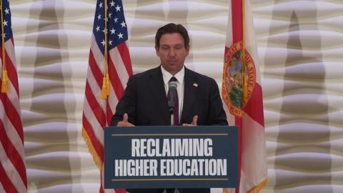 Governor DeSantis Announces Results of Higher Education and H-1B Audits at USF