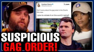 Massive Gag Order In Charlie Kirk Investigation Spawns WILD Theories About A Coverup!