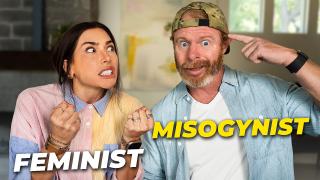 If a Misogynist and Feminist Were Married!