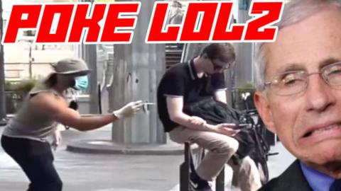 TikToker Jabs People with Syringe For