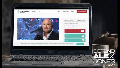 Alex Jones Honors the Patriots Who Donated to DefendAlexJones.com!