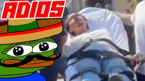 Border Patrol Agent Beats the Hell Out of Lib Obstructing ICE