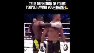 Disgusting Negro Sucker Punches Unsuspecting White Opponent