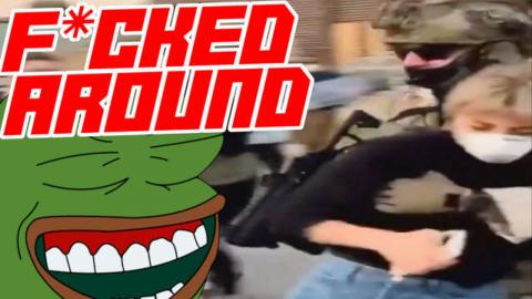 Lefty Attacking ICE Facility Freaks Out That She's Federally Charged