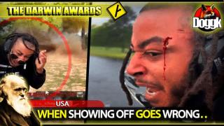 DARWIN AWARDS : WHEN SHOWING OFF GOES WRONG.. (USA) >> DON'T BE IRRESPONSIBLE WITH GUNS / RIFLES !!
