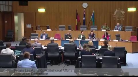 Australia's far-left Sex Discrimination Commissioner Dr Anna Cody - An idiot under examination.