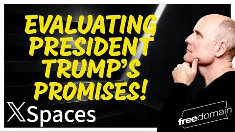 Evaluating President TRUMP! Twitter/X Space