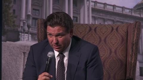 Governor DeSantis Addresses the Pennsylvania Family Institute