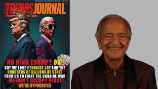 NO KING TRUMP? OK! BUT WE LOVE GENOCIDE JOE WHO STOLE BILLIONS FOR UKRAINE. WE ARE HYPOCRITES