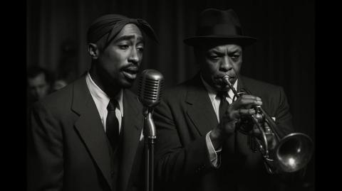 2Pac & Dr. Dre - California Love (1950s Soul Jazz) AI